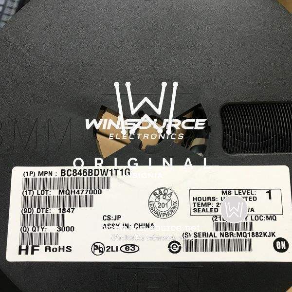 BC846BDW1T1G label picture