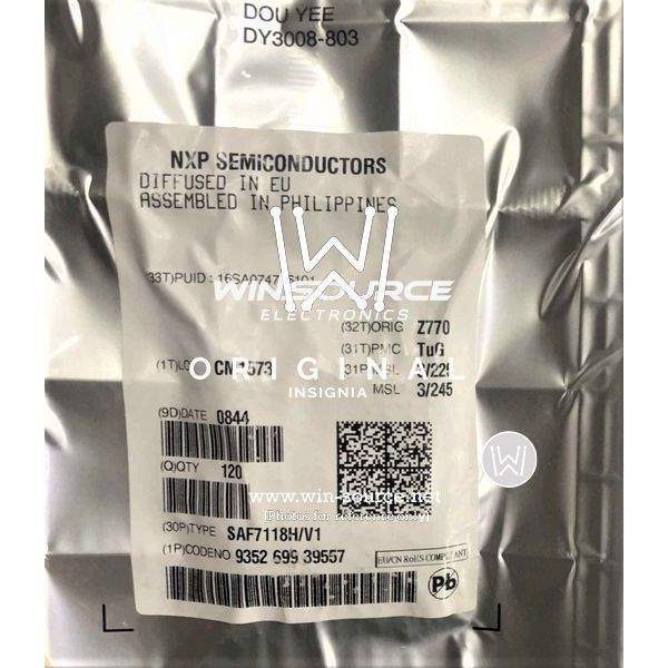 SAF7118H/V1 label picture