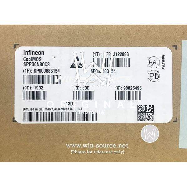 SPP06N80C3 label picture