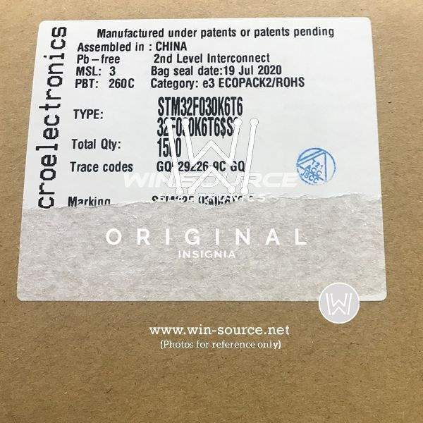 STM32F030K6T6 label picture 3