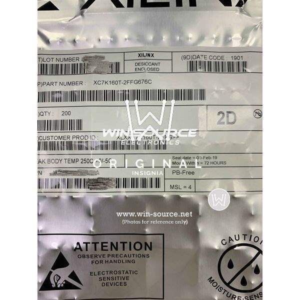 XC7K160T-2FFG676C label picture