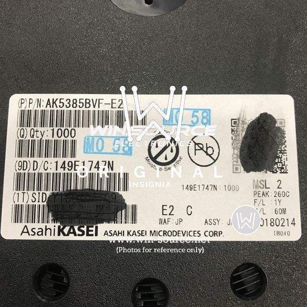 AK5385BVF-E2 label picture