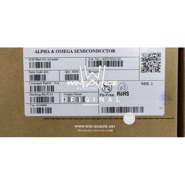 AO4468 label picture