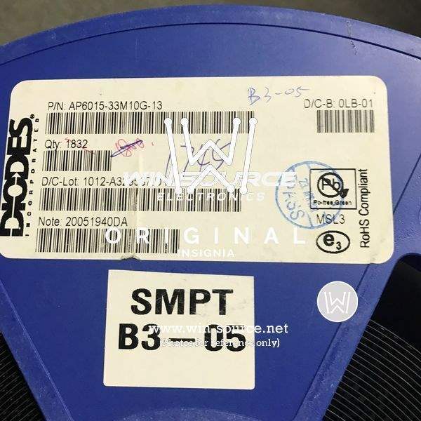 AP6015-33M10G-13 label picture