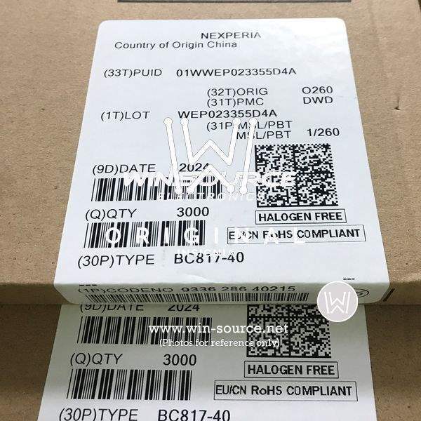 BC817-40 label picture