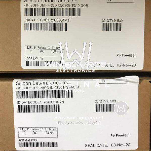 C8051F310-GQR label picture 3