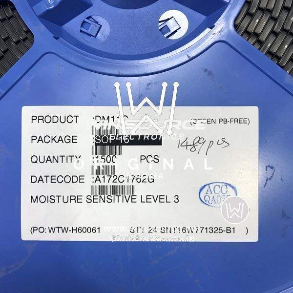 DM11C label picture