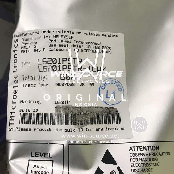 L6201PSTR-ST label picture