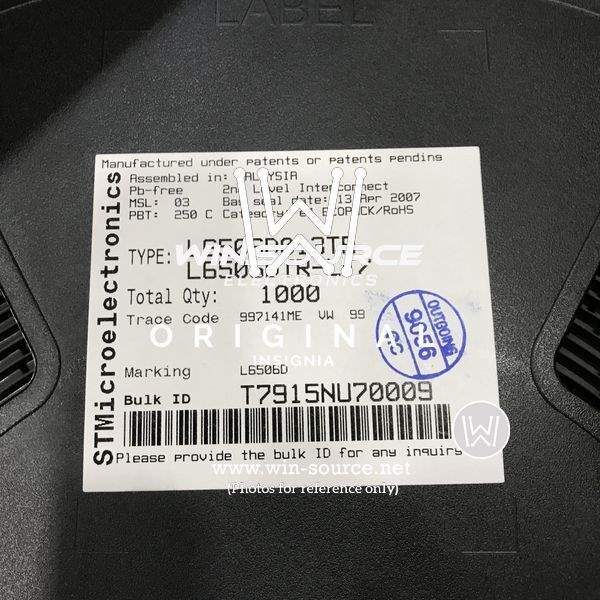 L6506D013TR label picture