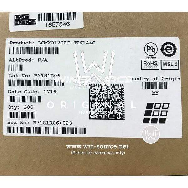 LCMXO1200C-3TN144C label picture