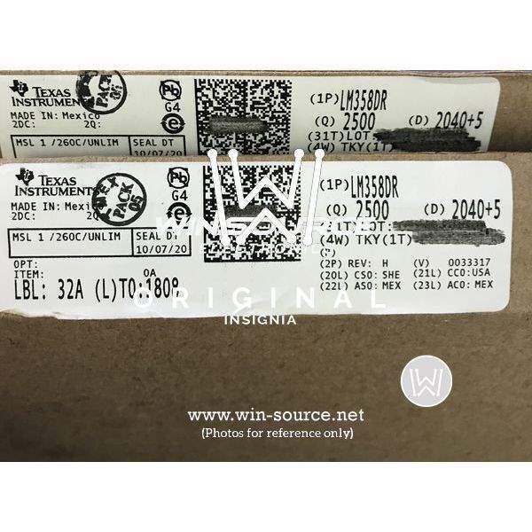 LM358DRG3 label picture