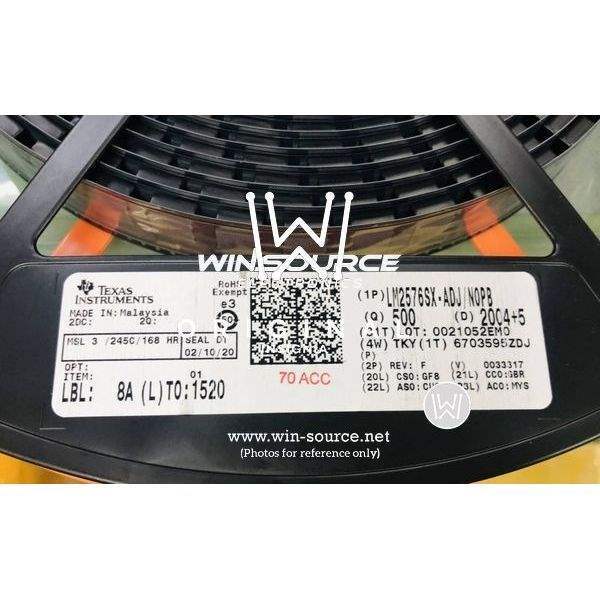 LM2576SX-ADJ/NOPB label picture