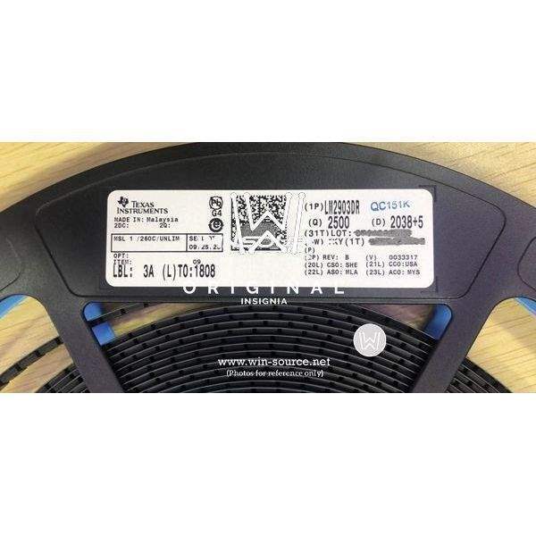 LM2903DRG3 label picture