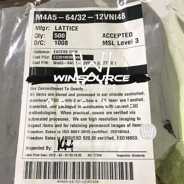 M4A5-64/32-12VNI48 label picture