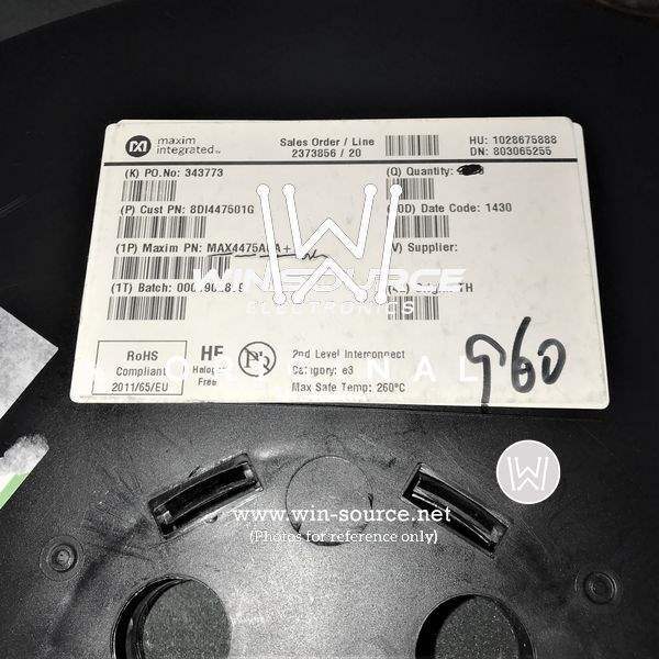 MAX4475AUA+T label picture
