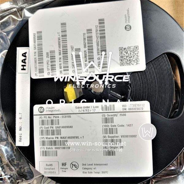 MAX14689EWL+T label picture
