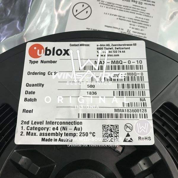 MAX-M8Q-0-10 label picture 2