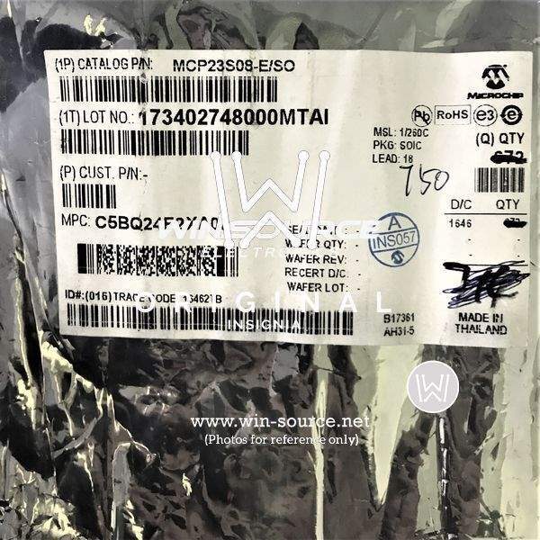 MCP23S08-E/SO label picture