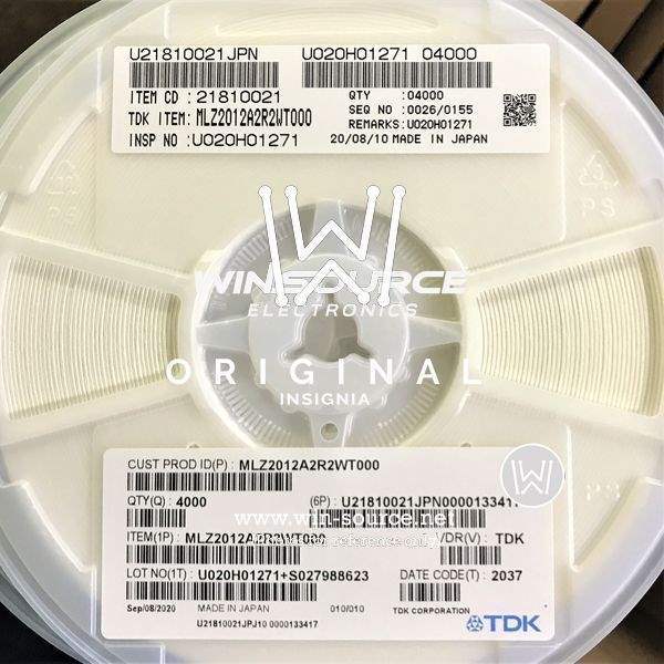 MLZ2012A2R2WT000 label picture