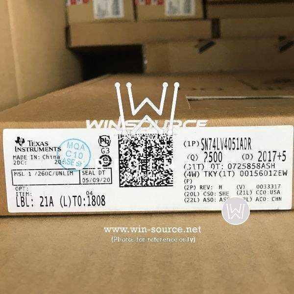 SN74LV4051ADR label picture