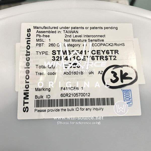 STM32F411CEY6TR label picture