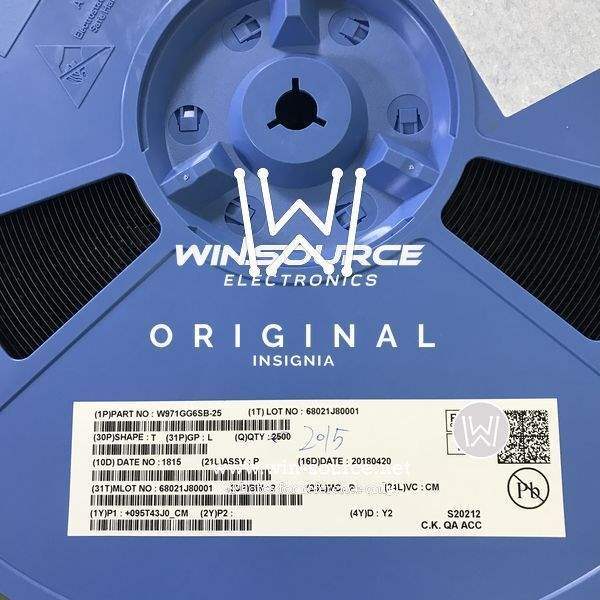 W971GG6SB-25 TR label picture