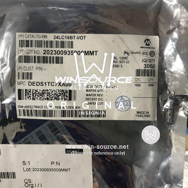24LC16BT-I/OT label picture 2