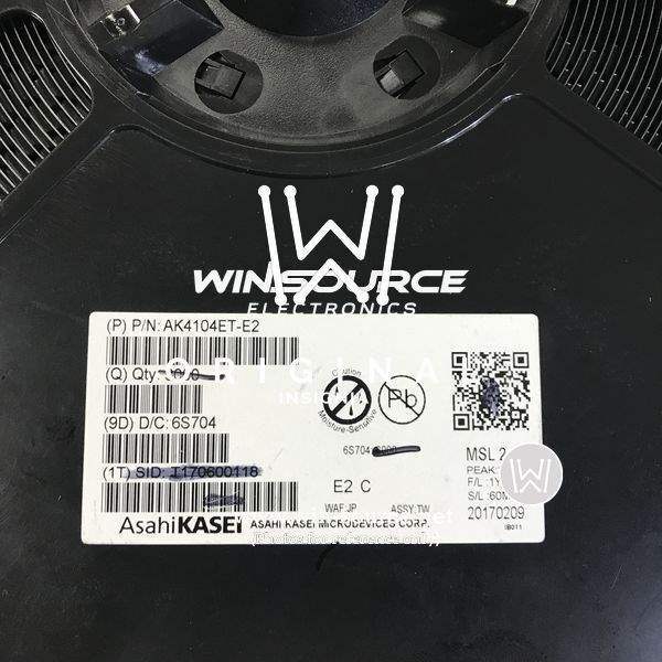 AK4104ET-E2 label picture