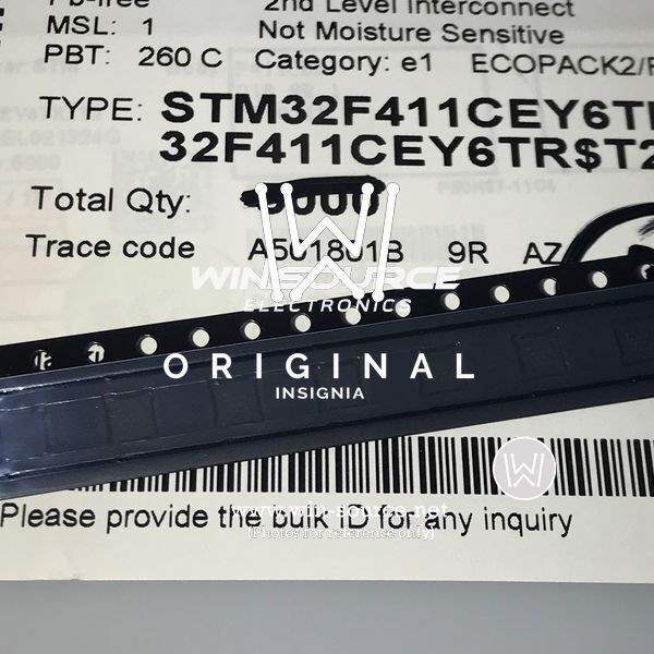 STM32F411CEY6TR real image
