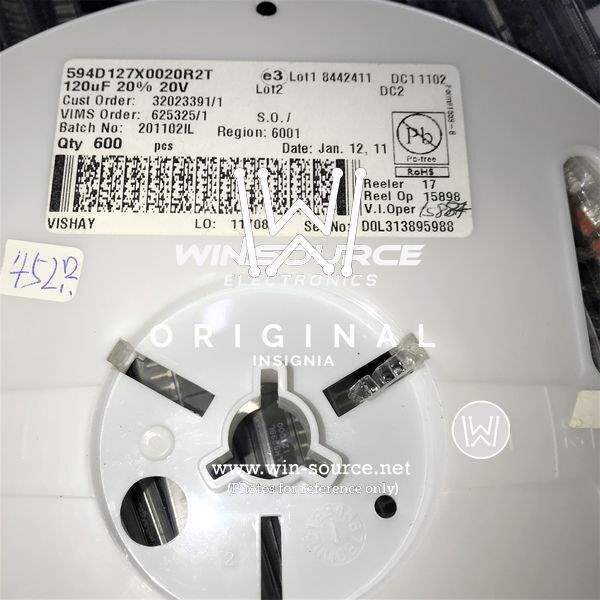 594D127X9020R2T label picture