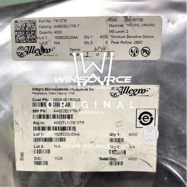 A4952ELYTR-T label picture