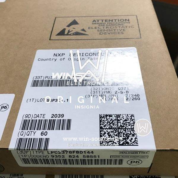 LPC2378FBD144 label picture