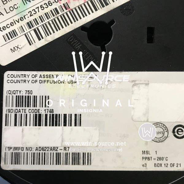 AD622ARZ-R7 label picture
