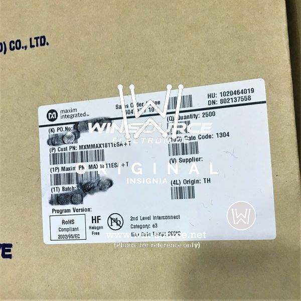 MAX1811ESA+T label picture