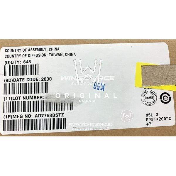 AD7768BSTZ label picture 2