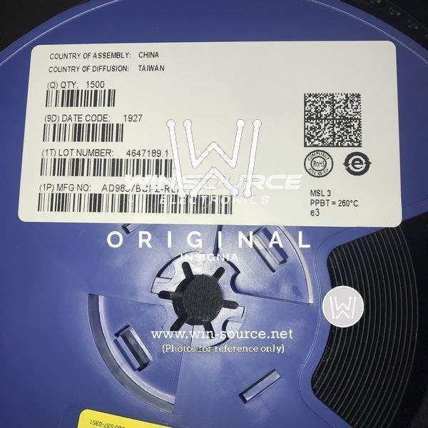 AD9837BCPZ-RL7 label picture