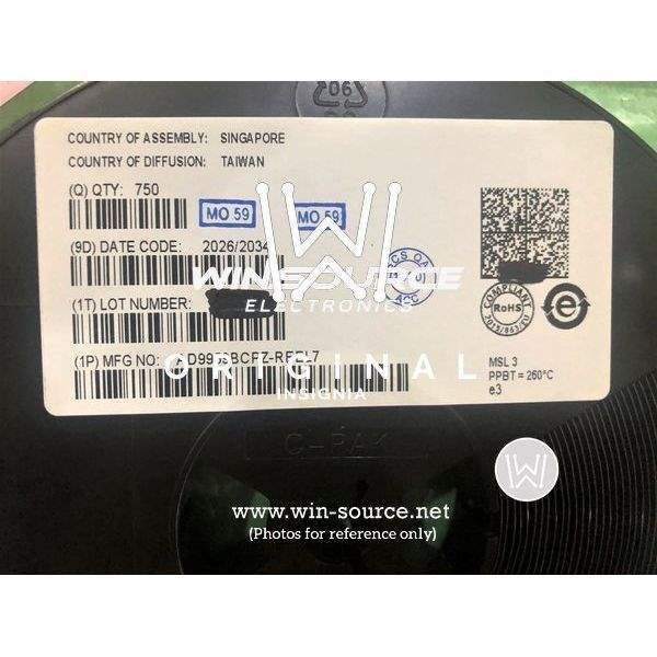 AD9959BCPZ-REEL7 label picture