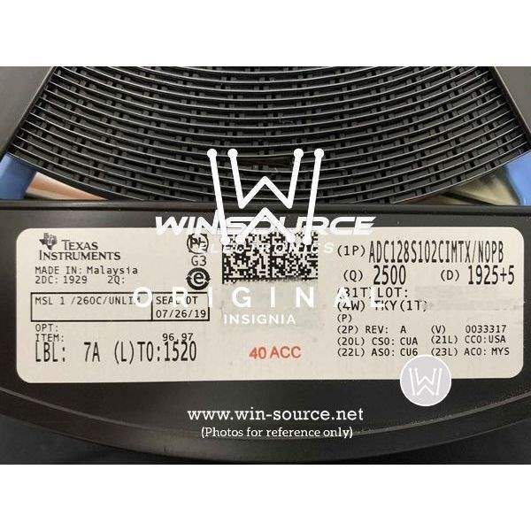 ADC128S102CIMTX/NOPB label picture