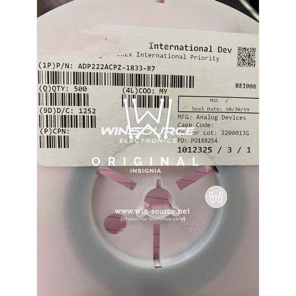 ADP222ACPZ-1833-R7 label picture