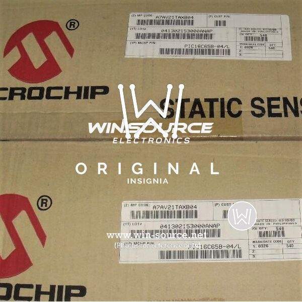 PIC16C65B-04/L label picture 2