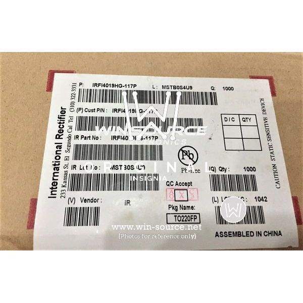 IRFI4019HG-117P label picture