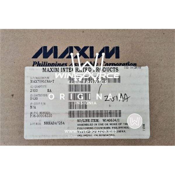 MAX709LCSA+T label picture