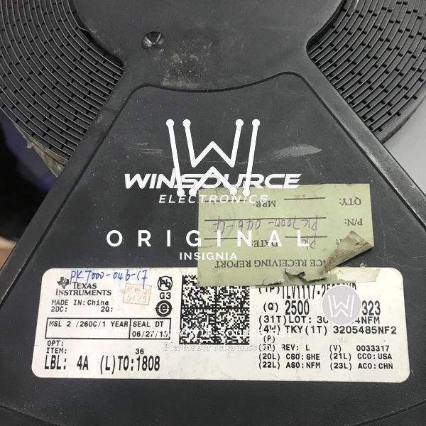TLV1117-25CDCYR label picture