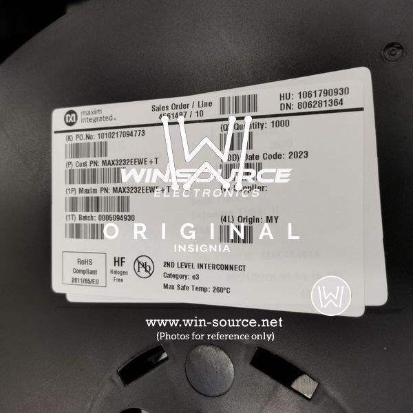 MAX3232EEWE+T label picture