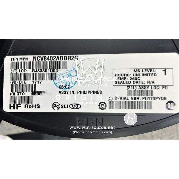 NCV8402ADDR2G label picture 