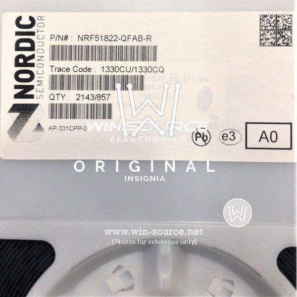 NRF51822-QFAB-R label picture 