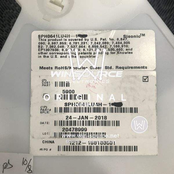 SPH0641LU4H-1 label picture