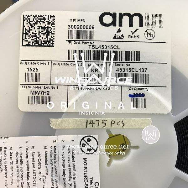 TSL45315CL label picture 