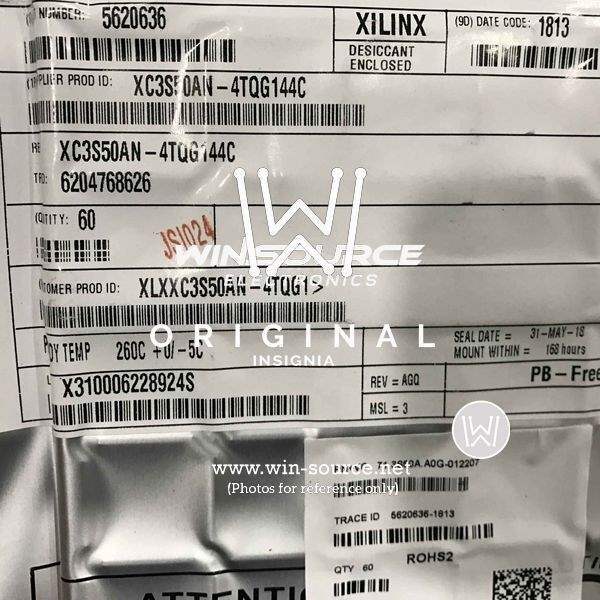 XC3S50AN-4TQG144C label picture