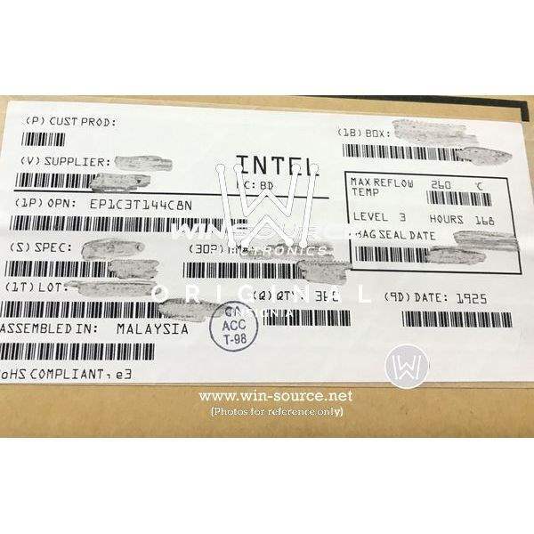 EP1C3T144C8N label picture